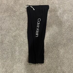 Calvin Klein Black Sweatpants jogger with Logo